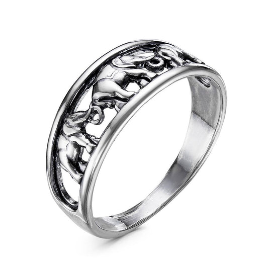 Lizard silver plated ring. Multiple sizes available