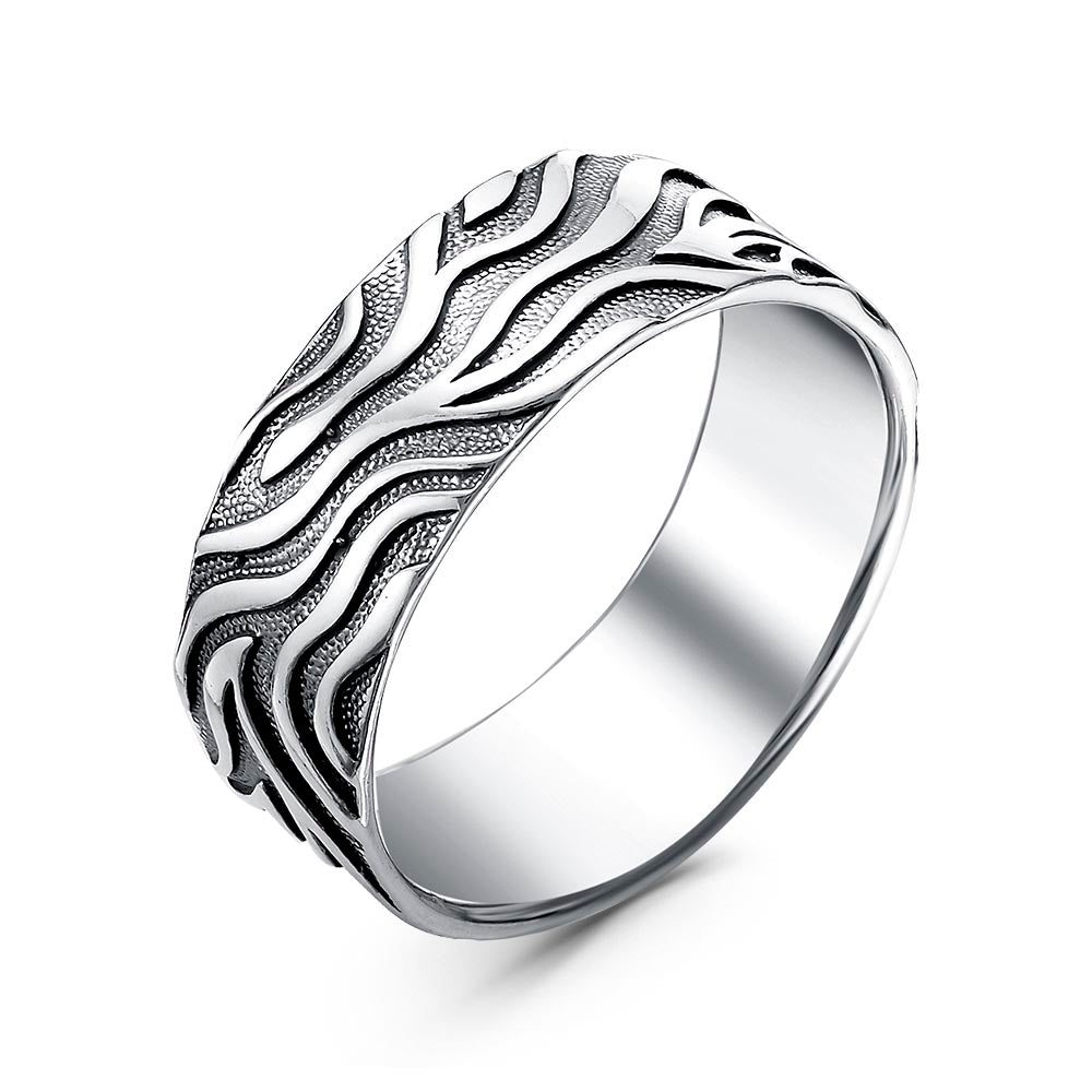 Silver plated ring