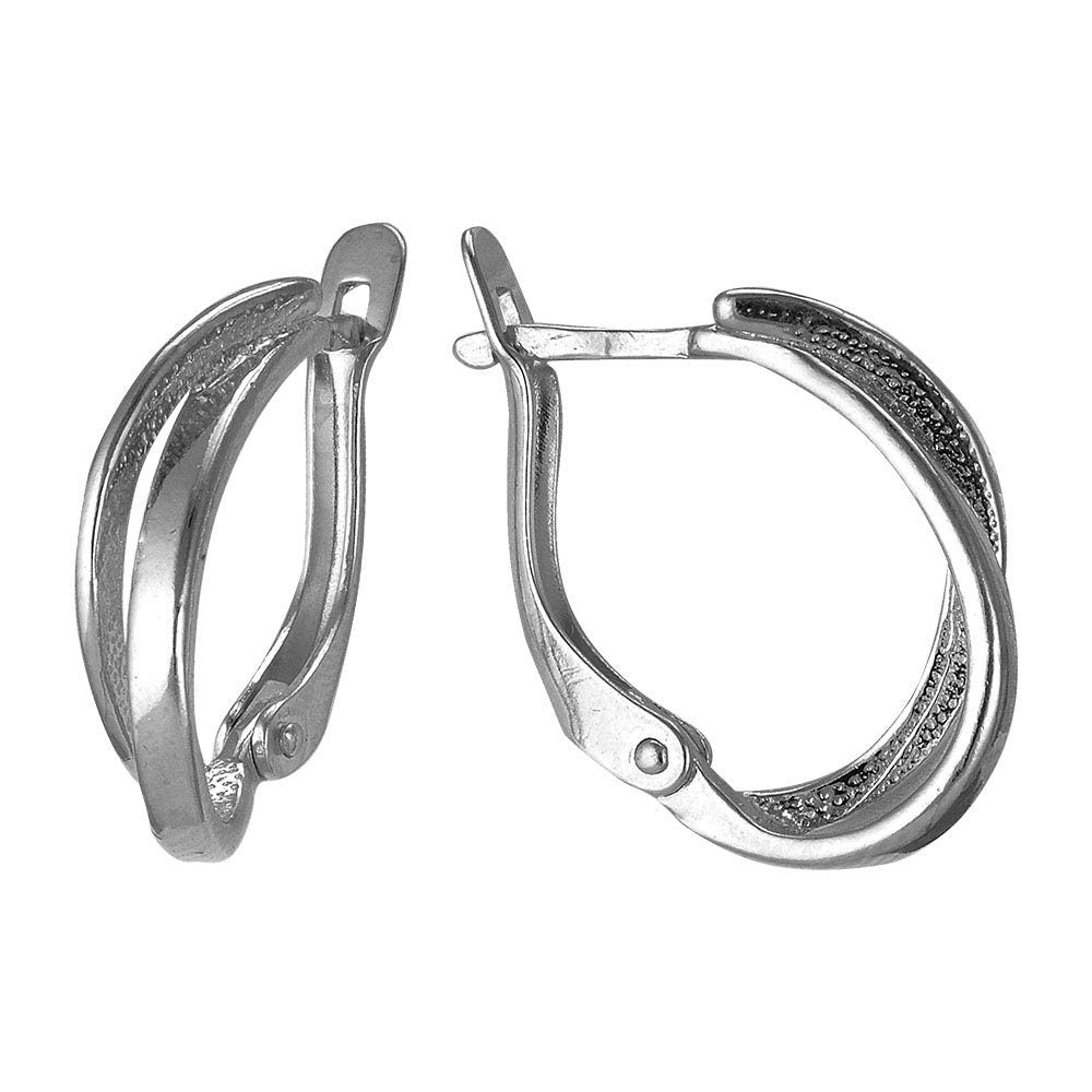 Earrings silver plated