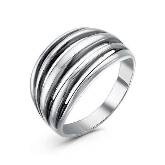 Silver plated ring