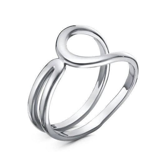 Silver plated ring