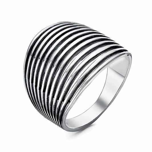 Silver plated ring