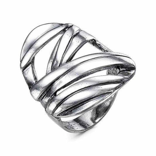 Silver plated ring