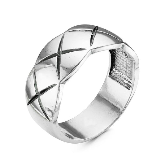 Silver plated ring