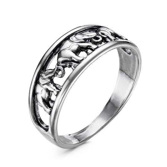 Silver plated ring