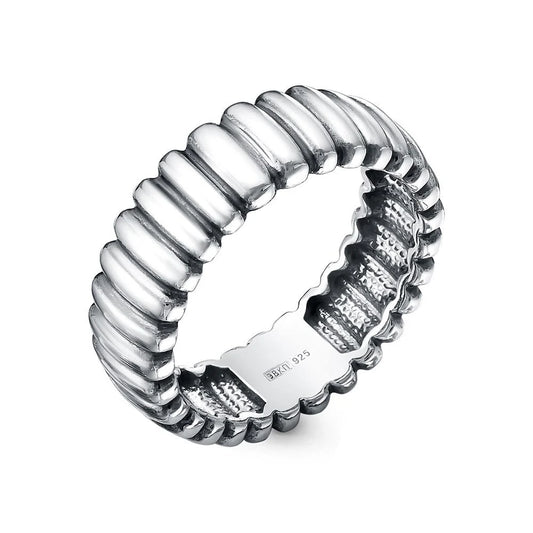 Silver plated ring