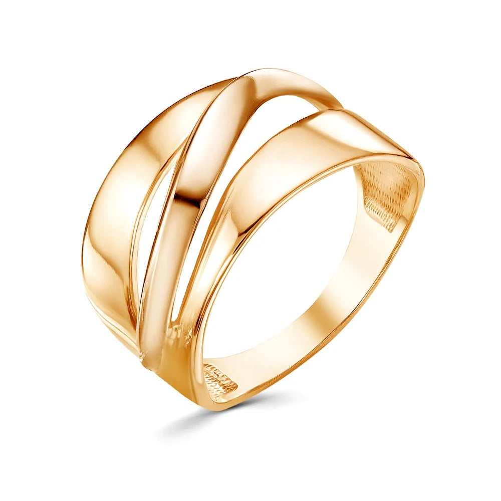 Gold plated ring