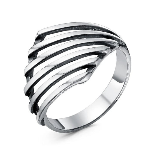 Silver plated ring