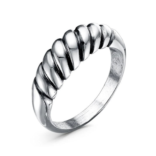 Silver plated ring
