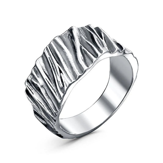 Silver plated ring