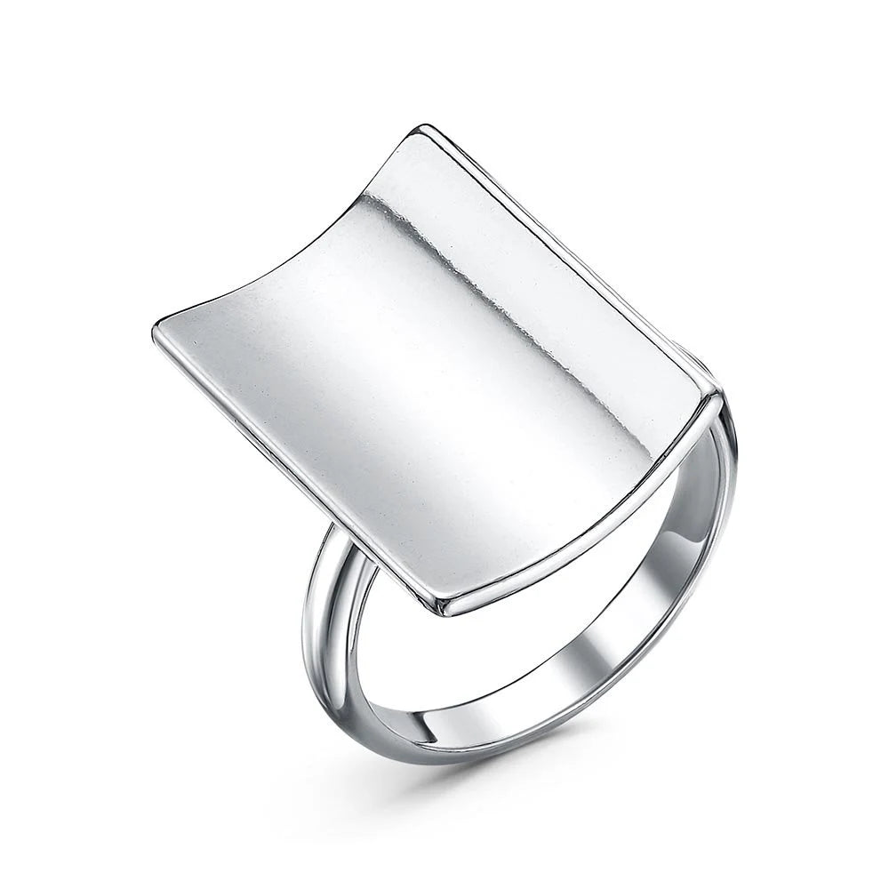 Silver plated ring