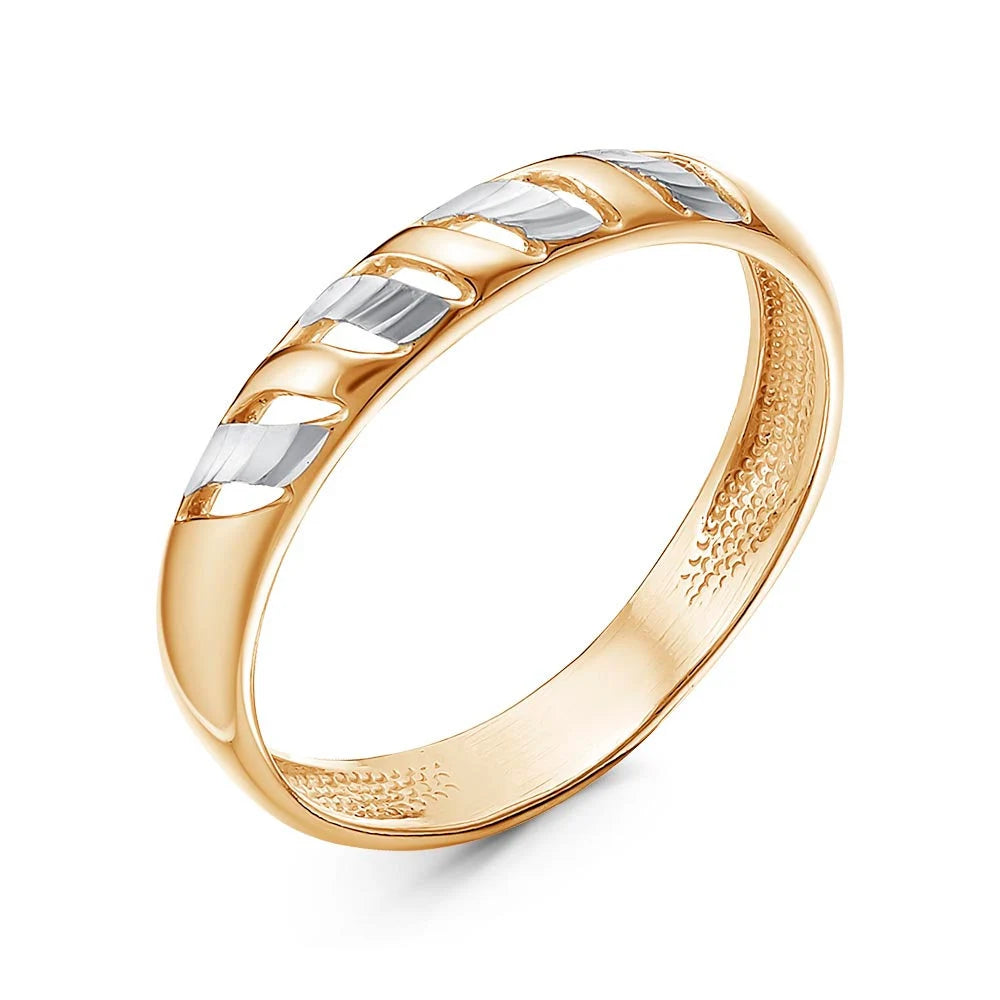 Gold plated ring