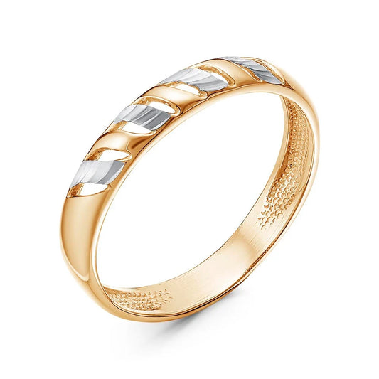 Gold plated ring
