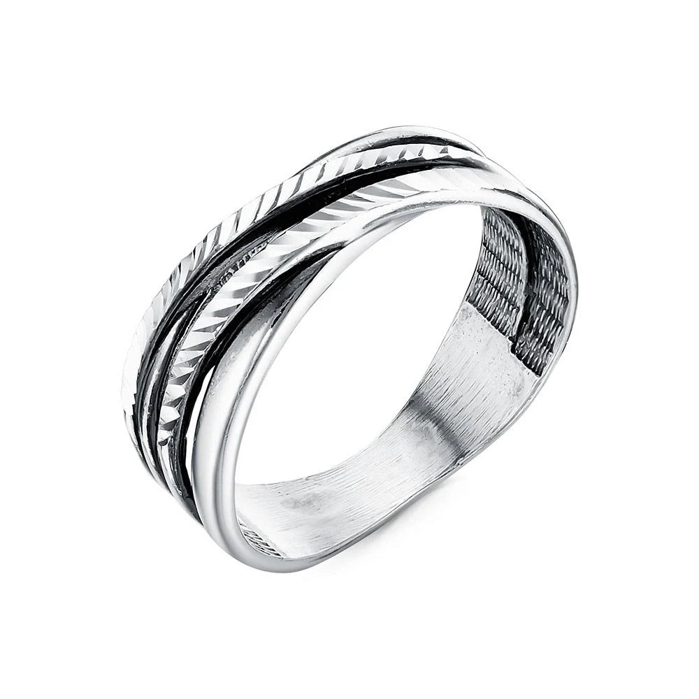 Silver plated ring