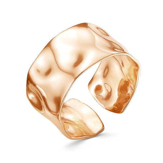 Gold plated ring