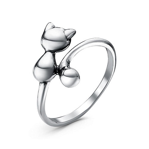 Silver plated ring