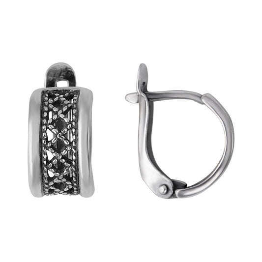 Earrings silver plated