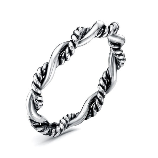 Silver plated ring