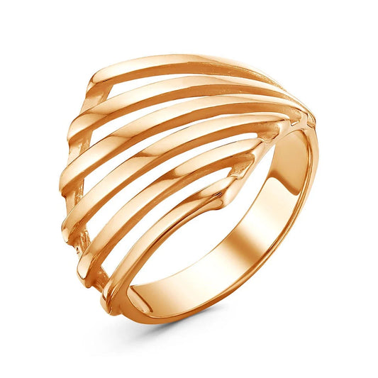 Gold plated ring