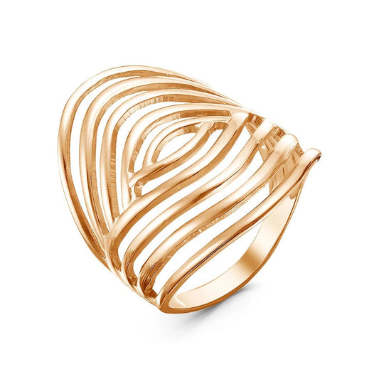 Gold plated ring