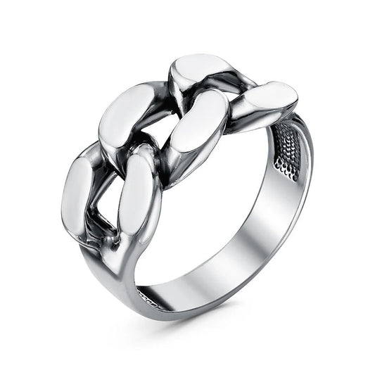 Silver plated ring