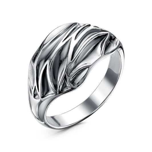 Silver plated ring