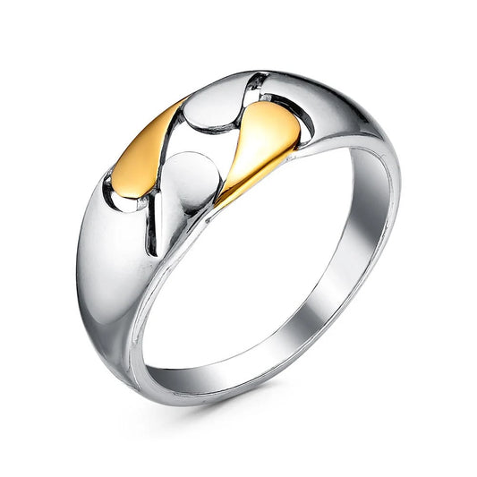 Silver plated ring