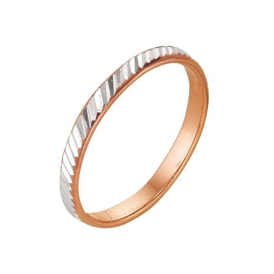 Gold plated ring