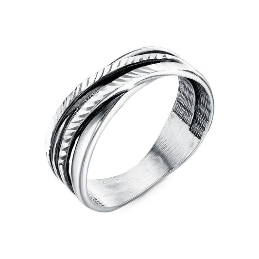 Silver plated ring