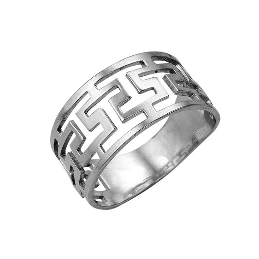Silver plated ring